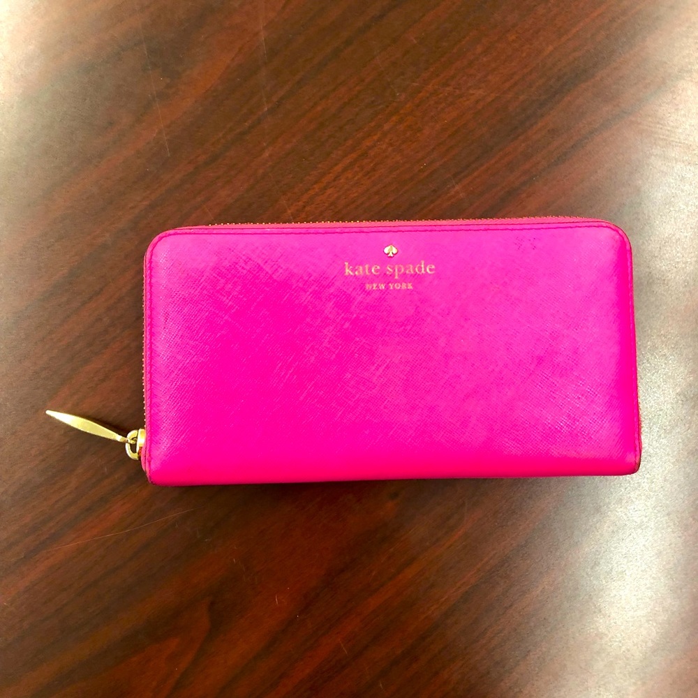 Hot Pink Kate Spade Wallet